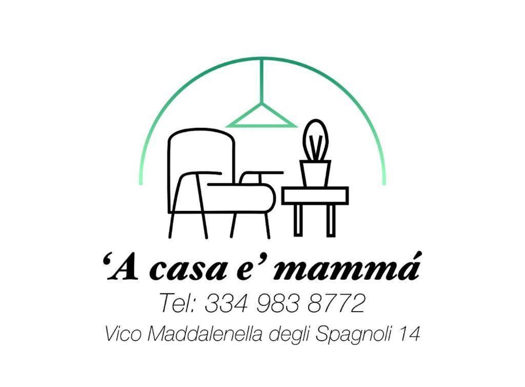 나폴리 A Casa E Mamma' 아파트 외부 사진